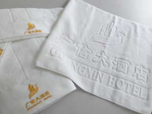 酒店全棉地巾